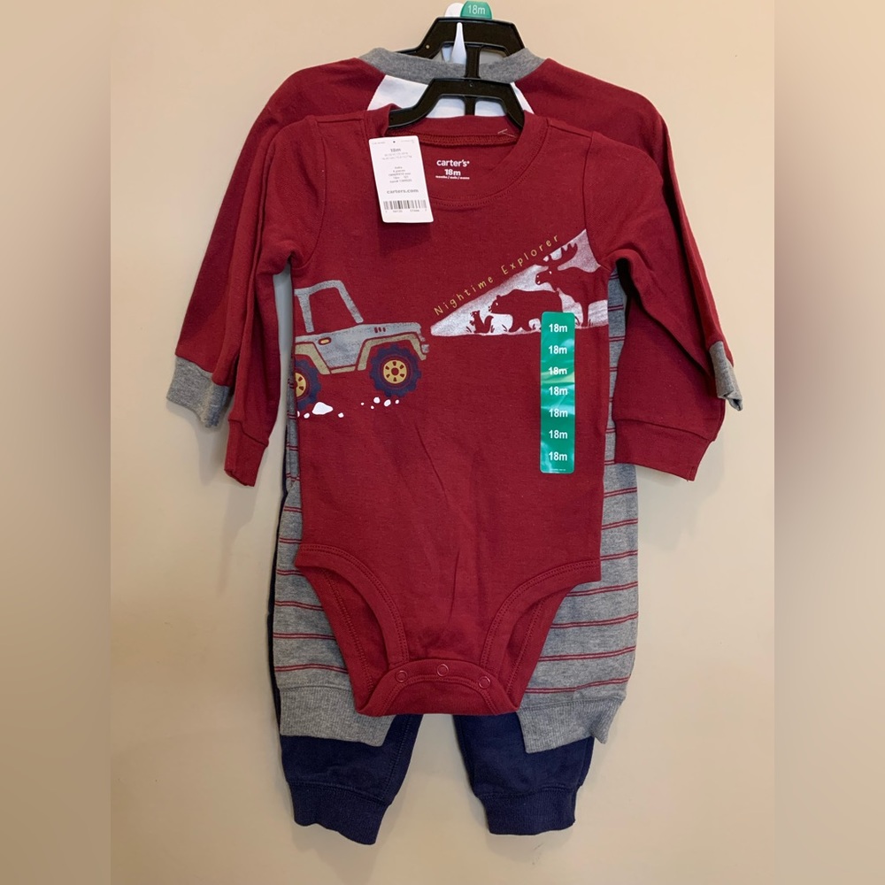 4 Piece Carters Pj Set